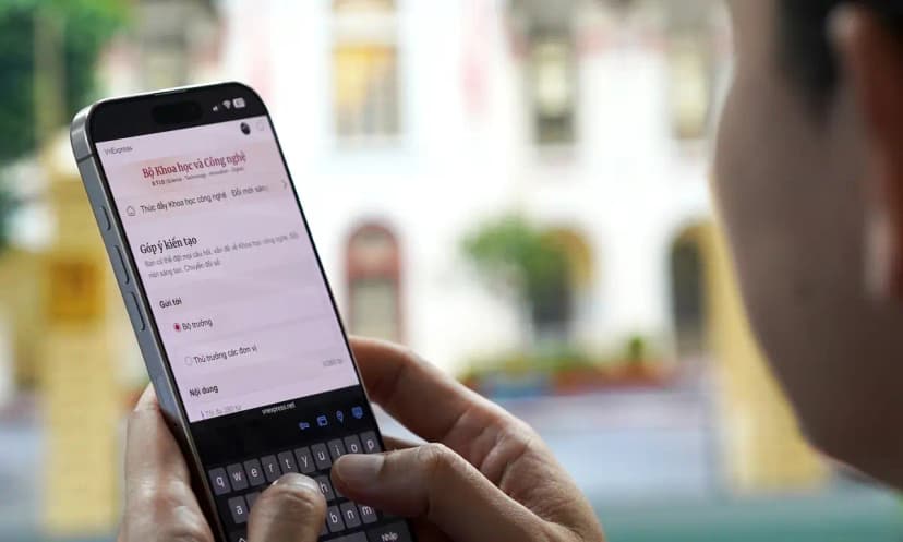 VnExpress tạo cổng kết nối người dân với Bộ Khoa học và Công nghệ